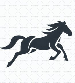 Galoppierendes Pferd